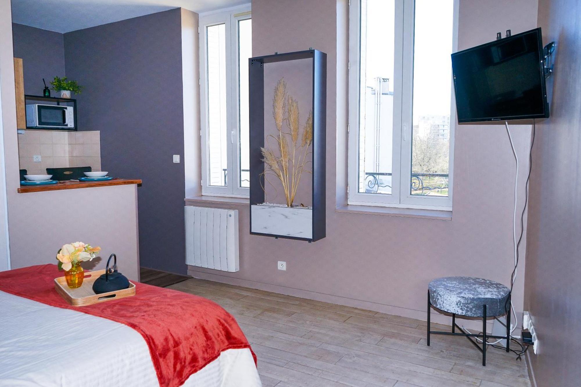 Appartement Style Hotel Cocooning 里摩日 外观 照片